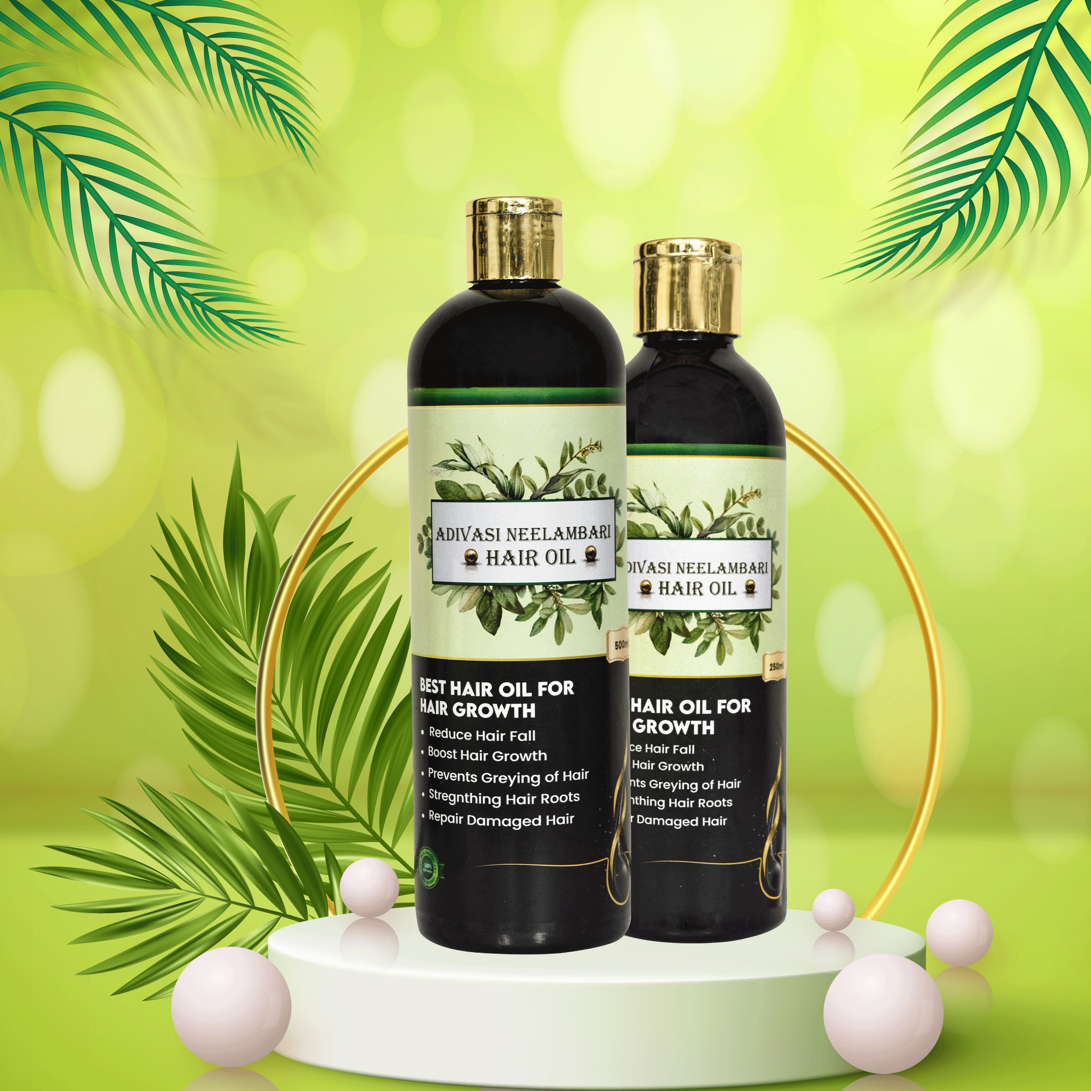 Buy VEDAMBARI Neelambari Ayurvedic Hair Care Adivasi Herbal Hair Oil Made  By Pure Adivasi Ayurvedic Herbs, 500Ml Online at Low Prices in India -  Amazon.in