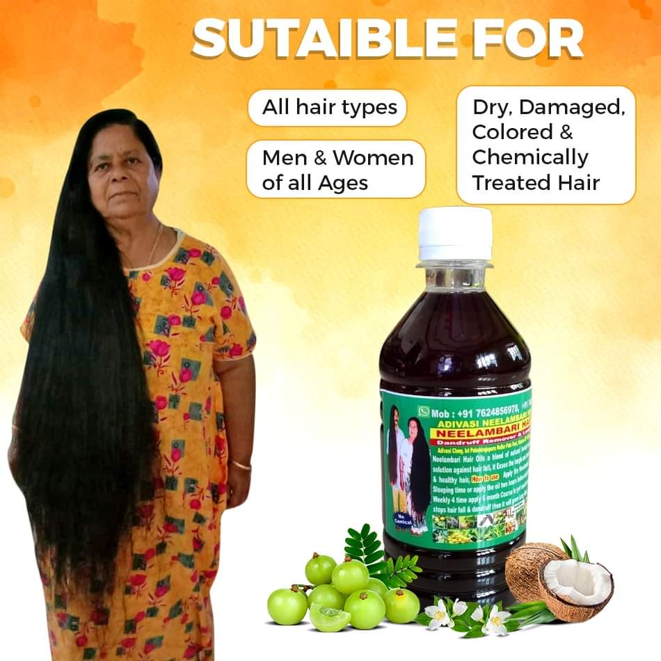 Adivasi Herbal Hair Oil Basically made by pure adivasi ayurvedic herbs   Ayurvedic Anti Hairfall Hair
